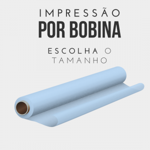 Adesivo Impressão em Bobina Adesivo Vinil Branco  4x0 Vinil Sem acabamento 