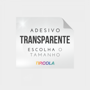 Adesivo Transparente Personalizado Adesivo Vinil Transparente Personalizado 4x0 Impressão Refilado 