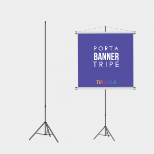 PORTA BANNER TRIPÉ  60 - 150 x 100 - 210 cm    